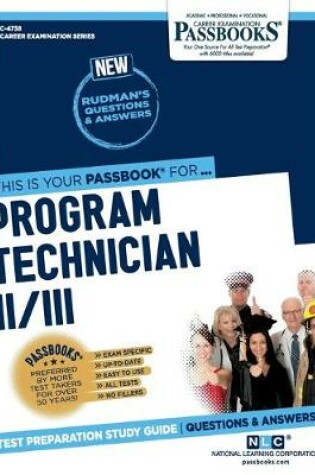 Cover of Program Technician II/III (C-4738)