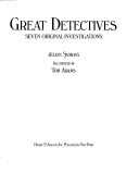 Book cover for Great Detectives