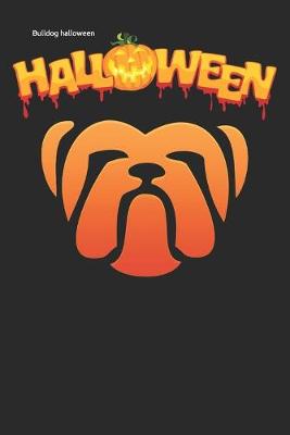 Book cover for Bulldog halloween