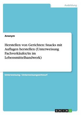 Book cover for Herstellen von Gerichten