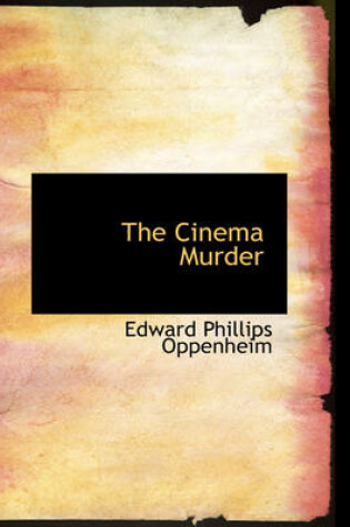 Cover of The Cinema Murder