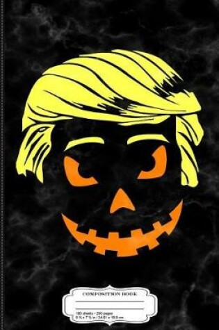 Cover of Halloween Trumpkin Jack-O-Lantern Composition Notebook