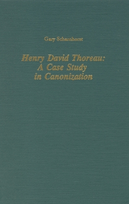 Book cover for Henry David Thoreau