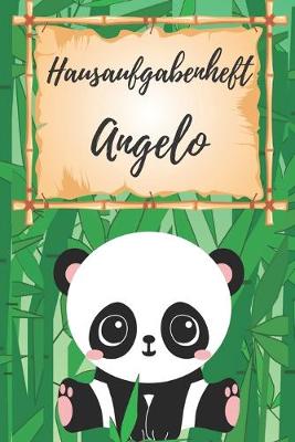 Book cover for Hausaufgabenheft Angelo