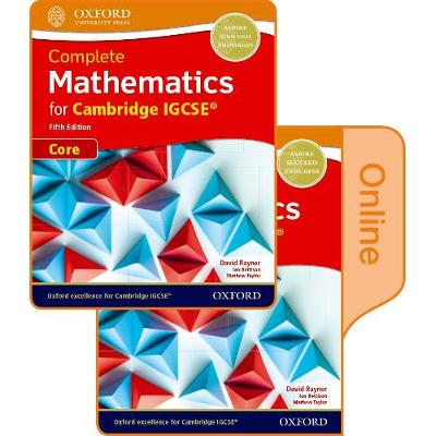 Book cover for Complete Mathematics for Cambridge IGCSE (R) Student Book (Core)