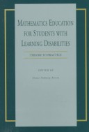 Book cover for Mathematics Education for Students with Learning Disabilities