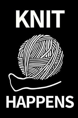 Book cover for Knit Happens