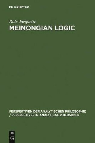 Cover of Meinongian Logic