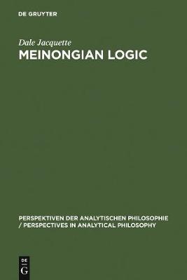 Cover of Meinongian Logic