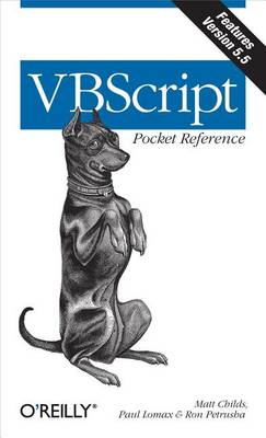 Book cover for VBScript Pocket Reference