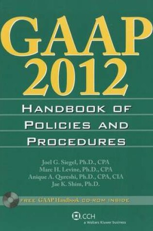 Cover of GAAP Handbook of Policies and Procedures (W/CD-ROM) (2012)