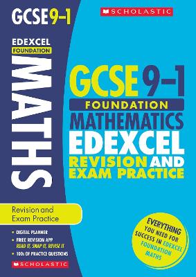 Book cover for Maths Foundation Revision and Exam Practice Book for Edexcel