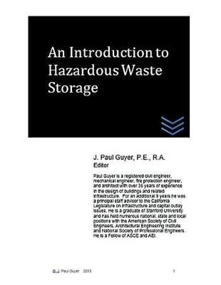 Book cover for An Introduction to Hazardous Waste Storage