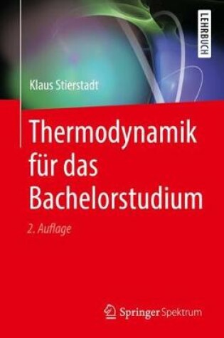 Cover of Thermodynamik für das Bachelorstudium