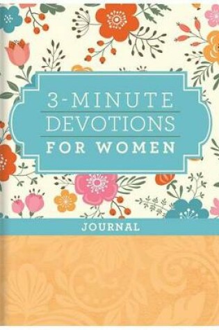 Cover of 3-Minute Devotions for Women Journal