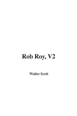 Book cover for Rob Roy, V2