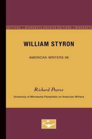 Cover of William Styron - American Writers 98