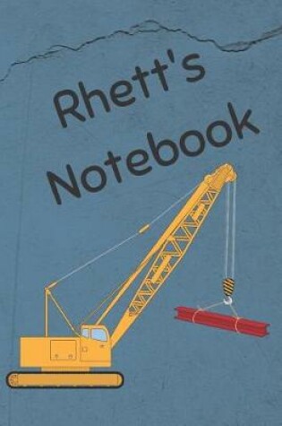 Cover of Rhett's Notebook