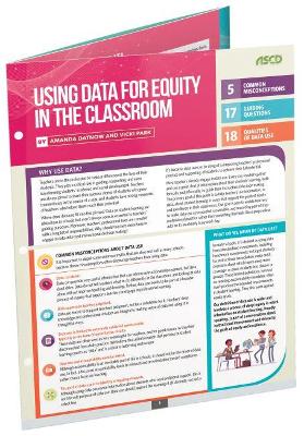 Book cover for Using Data for Equity in the Classroom (Quick Reference Guide 25-Pack)