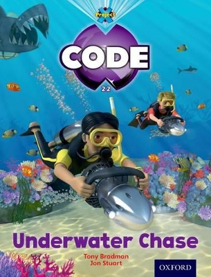 Book cover for Project X Code: Shark Underwater Chase