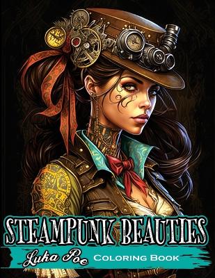 Book cover for Coloring Book for Adults Steampunk