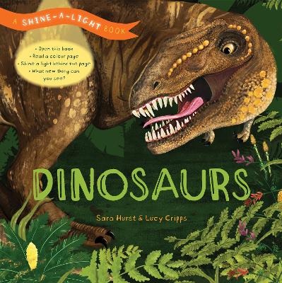 Book cover for Shine a Light: Dinosaurs