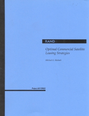 Book cover for Optimal Commercial Satellite Leasing Strategies