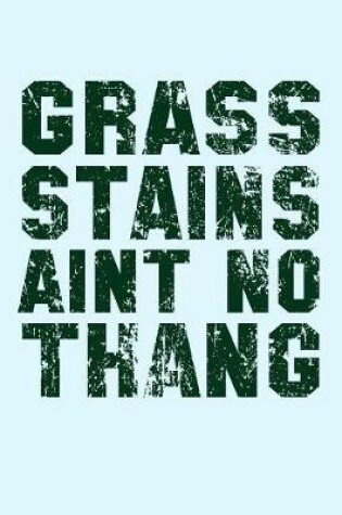 Cover of Grass Stains Aint No Thang