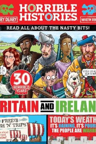 Cover of Horrible History of Britain and Ireland (newspaper edition)