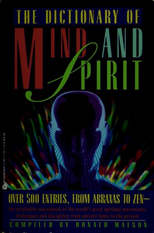 Cover of Dictionary of Mind and Spirit