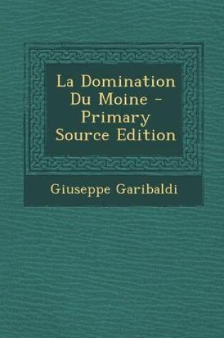 Cover of La Domination Du Moine