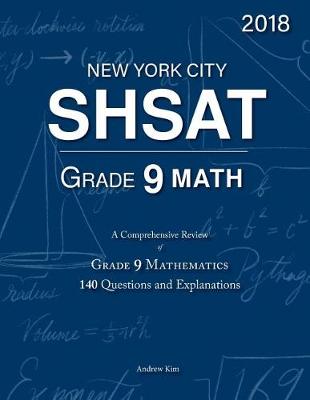 Book cover for SHSAT Grade 9 Math