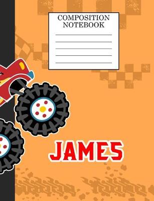 Book cover for Composition Notebook James