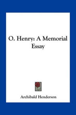 Cover of O. Henry