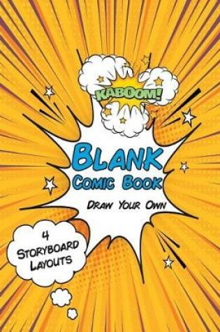 Cover of Blank Comic Book Draw Your Own