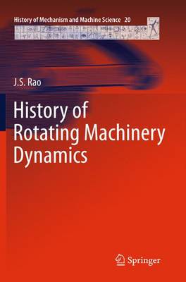 Book cover for History of Rotating Machinery Dynamics