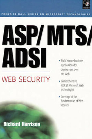 Cover of ASP/MTS/ADSI Web Security