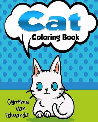 Book cover for The Cat Coloring Book