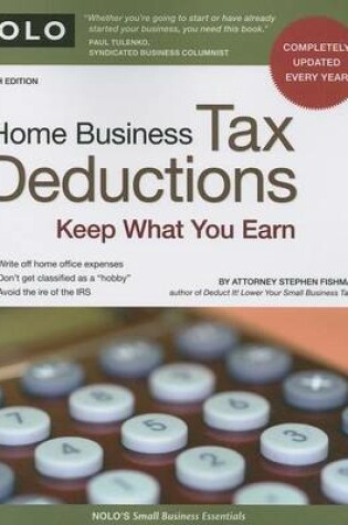 Cover of Home Business Tax Deductions