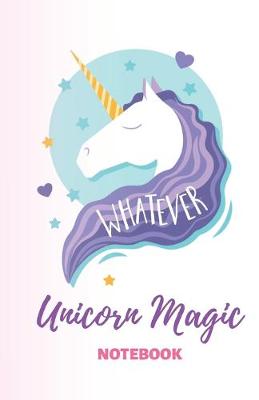 Book cover for Unicorn Magic Notebook
