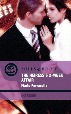 Book cover for The Heiress's 2-Week Affair