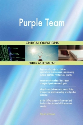 Book cover for Purple Team Critical Questions Skills Assessment