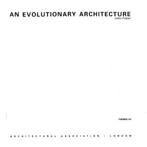 Cover of An Evolutionary Architecture