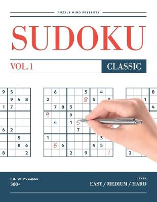 Book cover for 300+ Sudoku Classic vol.1