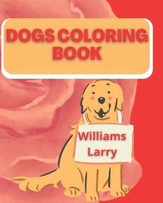 Book cover for Dogs coloring book