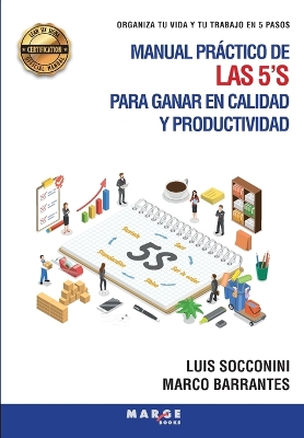 Book cover for Manual práctico de las 5'S para ganar en calidad y productividad