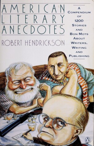 Book cover for Hendrickson Robert : American Literary Anecdotes