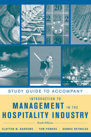 Cover of Study Guide to accompany Introduction to Management in the Hospitality Industry, 10e