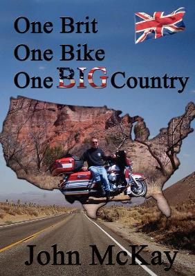 Book cover for One Brit, One Bike, One Big Country