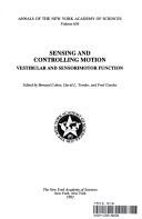 Cover of Sensing and Controlling Motion